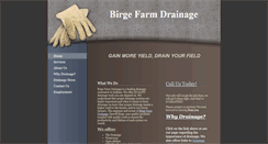 Desktop Screenshot of birgefarmdrainage.com